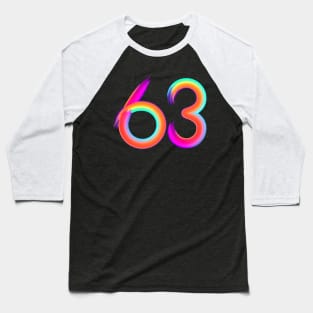 brushed 63 Baseball T-Shirt